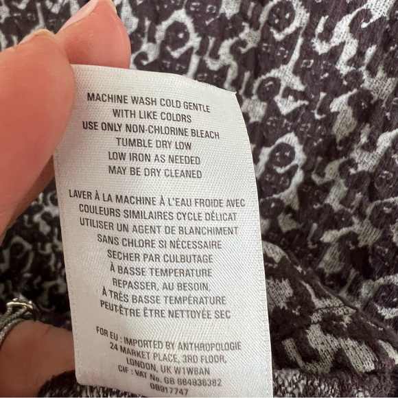 Women’s Maeve Pattern Sleeveless Top with Knot - Size Medium - Picture 3 of 7